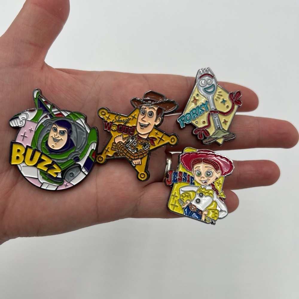 NWOT Toy Story enamel pins